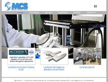 Tablet Screenshot of mcssrl.net